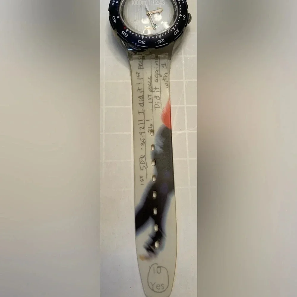 SWATCH Watch Vintage 1996 Atlanta Olympics Dan Jansen Limited Edition Unisex